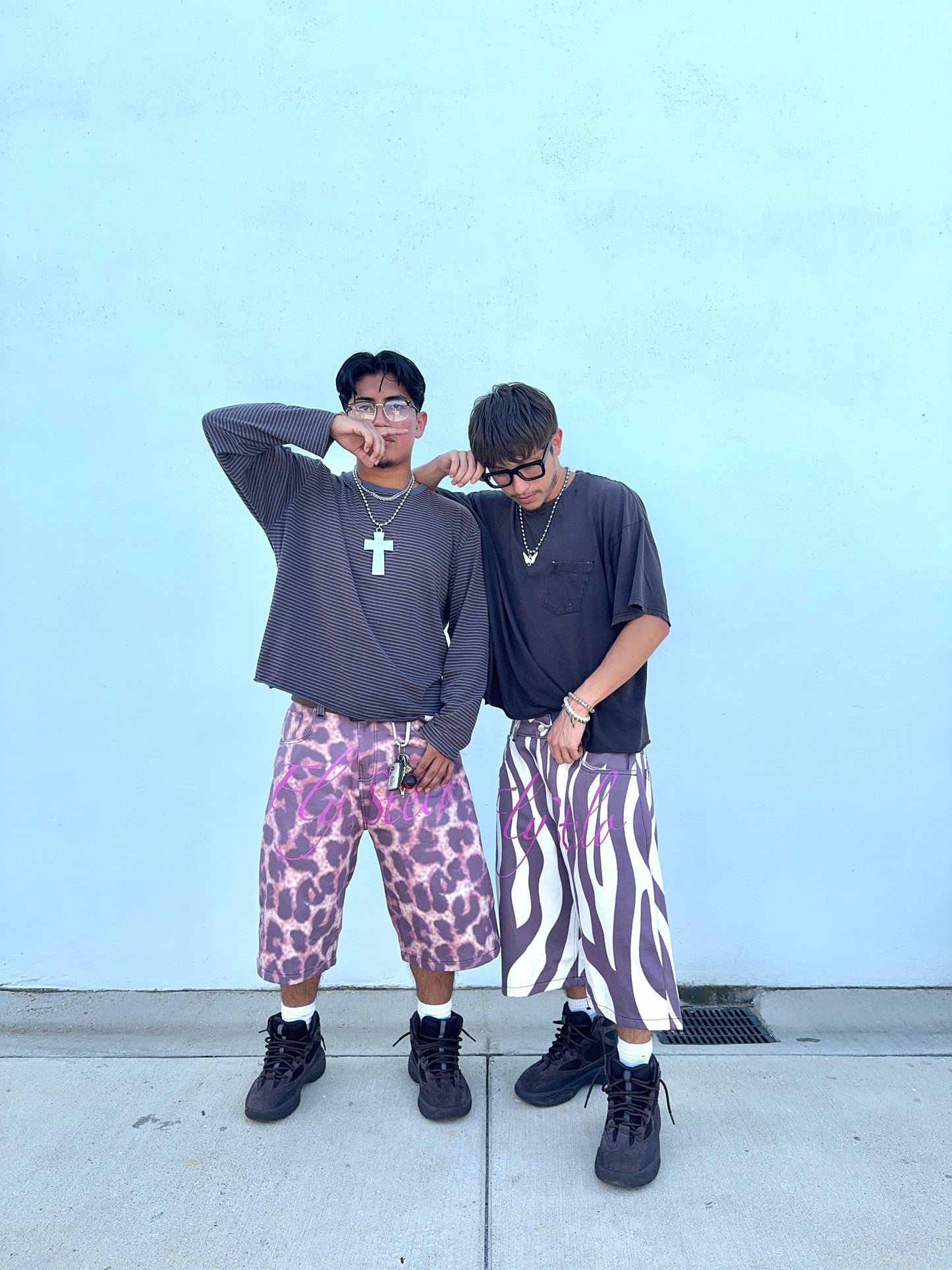 “FS” EXOTIC PRINT JORTS