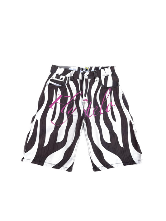 “FS” EXOTIC PRINT JORTS