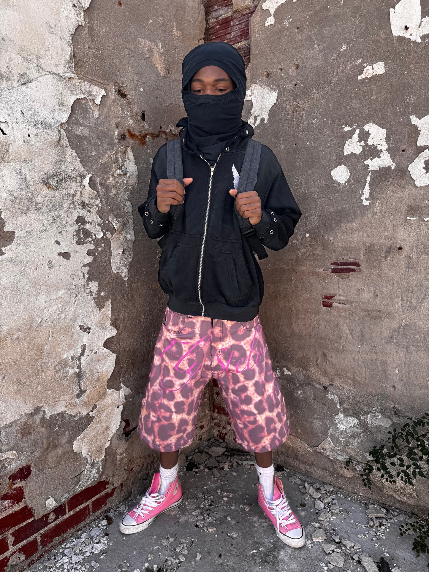 “FS” EXOTIC PRINT JORTS